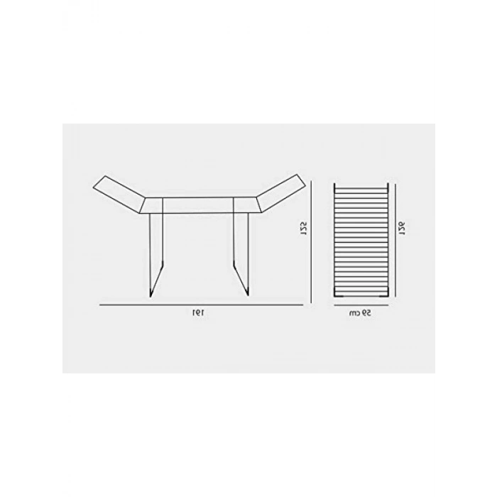 Lüks Çamaşır Kurutmalığı - 125x56x56 cm
