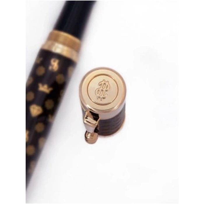 Lüks Ergonomik Dolma ve Tükenmez Kalem Seti – Altın Kaplama