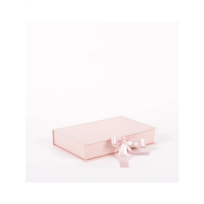 Lüks Karton Hediye Kutusu, Pembe