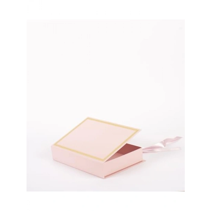 Lüks Karton Hediye Kutusu, Pembe