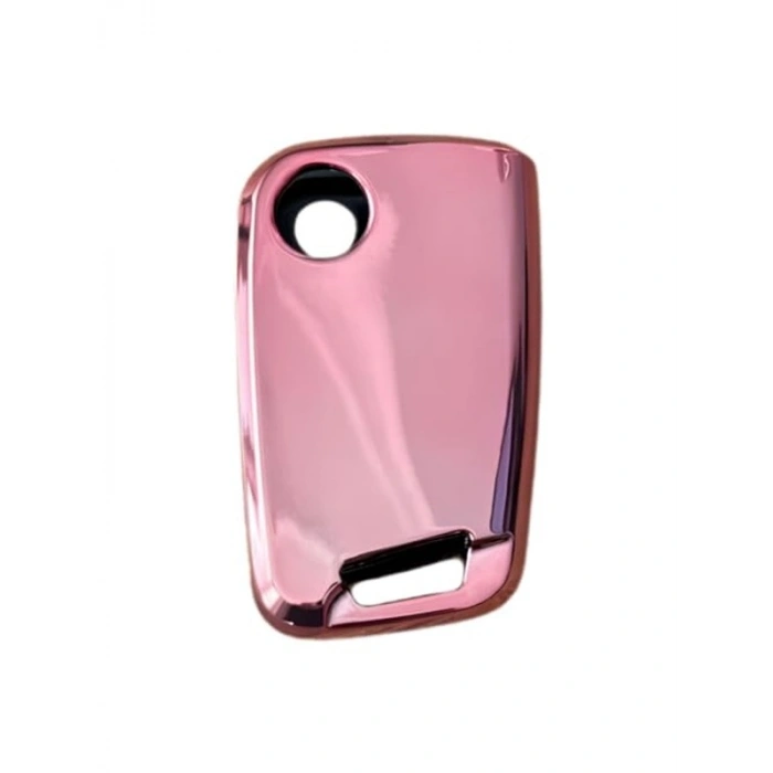 Lüks Pembe Nano Anahtar Koruma Kılıfı, Çoklu Araç Uyumlu