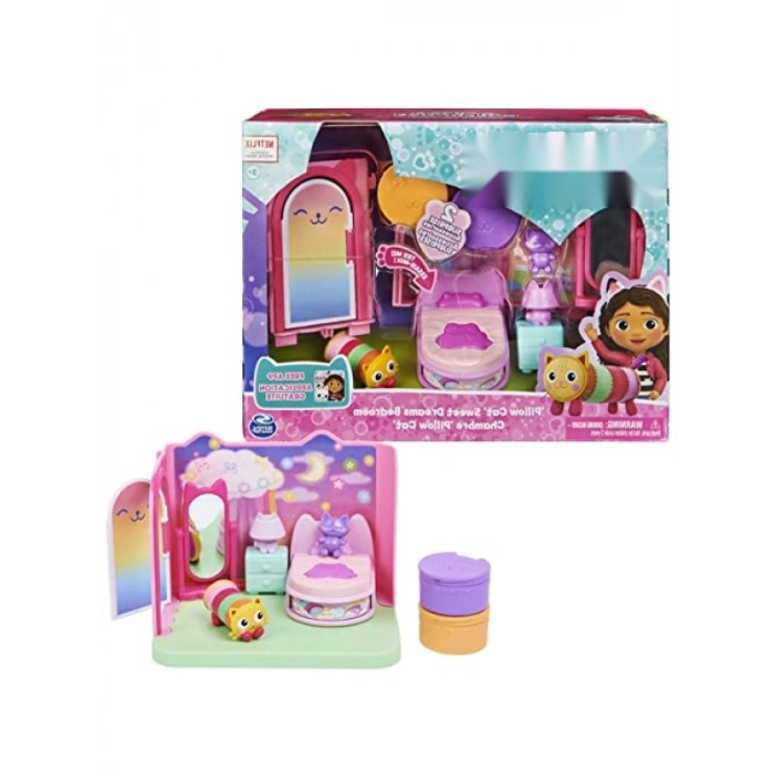 Lüks Yatak Odası Oyun Seti - 3 Mobilya Parçası