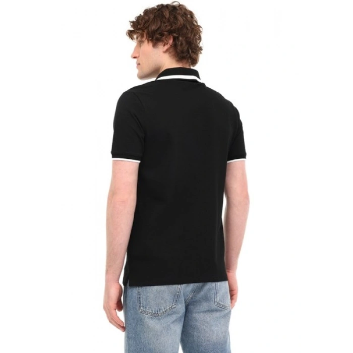 Lumberjack Mb Bts203 Polo Tsh 5fx Siyah Erkek Kısa Kol T-Shirt