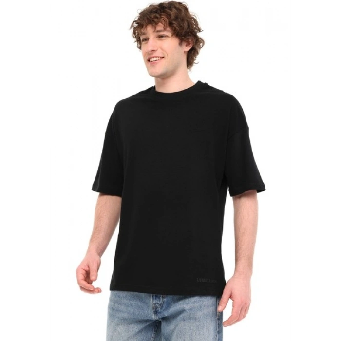 Lumberjack MB Ros 11HS113 5fx Siyah Erkek Kısa Kol T-Shirt