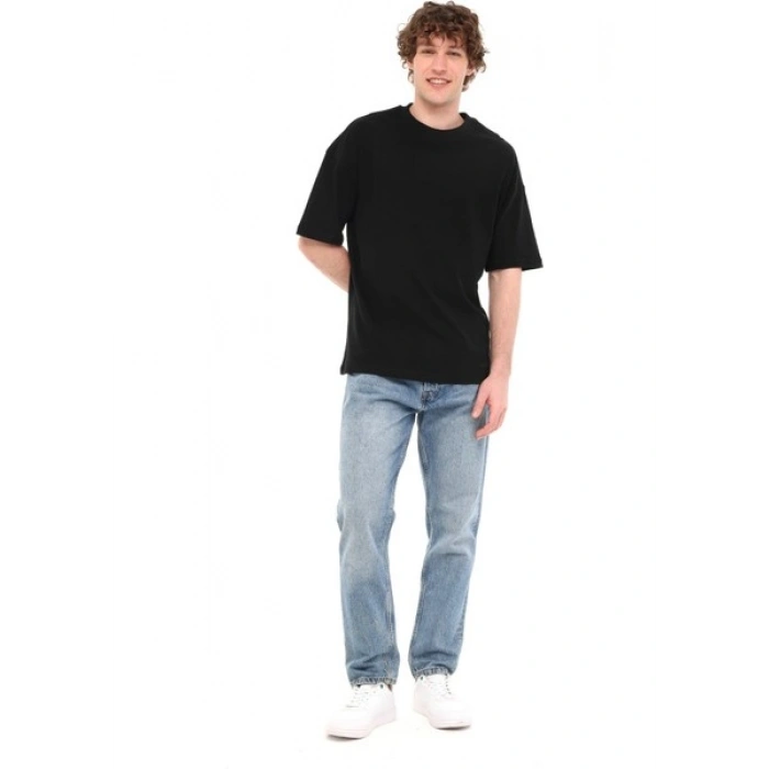 Lumberjack MB Ros 11HS113 5fx Siyah Erkek Kısa Kol T-Shirt