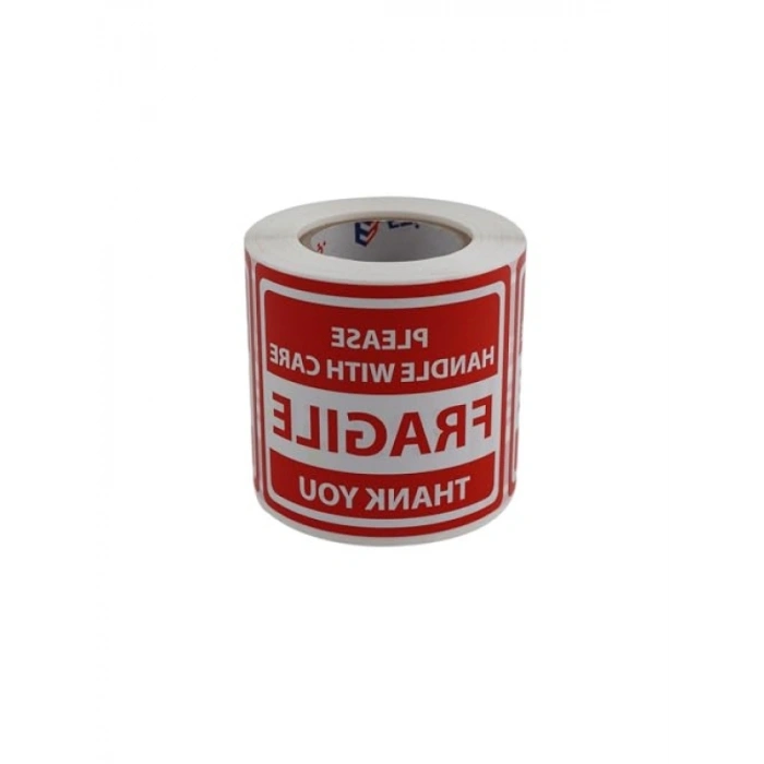 Lütfen Dikkatli Taşı Kırılgan Ürün Etiketi, 250 Adet