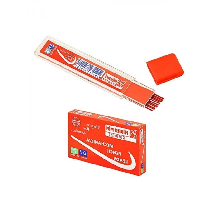 M-610 60 mm Kurşun Kalem Ucu Kırmızı 0.7 mm T.