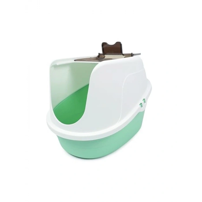 M Renk Seçenekli ECO TIMA Kedi Tuvaleti, Sea Green