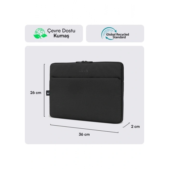 Mack MCE-1501 14.1 NOVA Eco Notebook Sleeve Siyah
