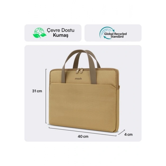 Mack MCE-1513 15.6 NOVA Eco Notebook Çantası Camel