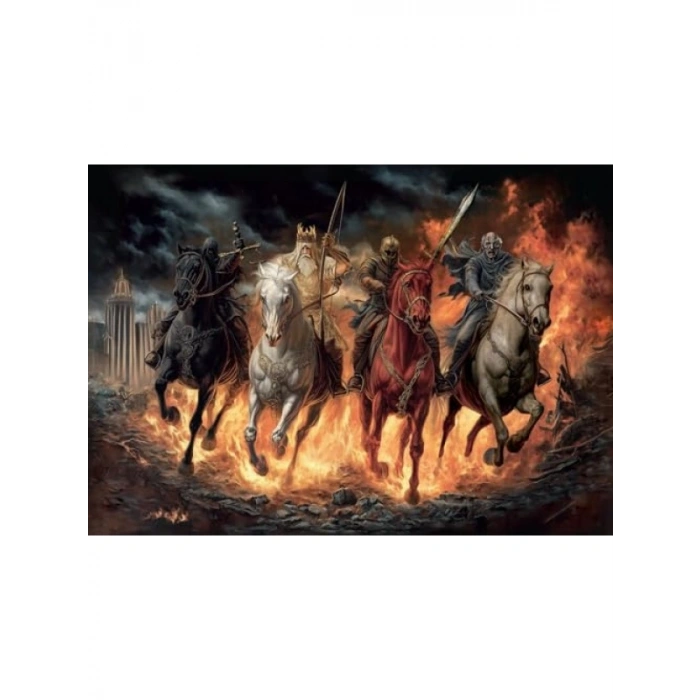 Mahşerin Dört Atlısı 1000 Parça Puzzle