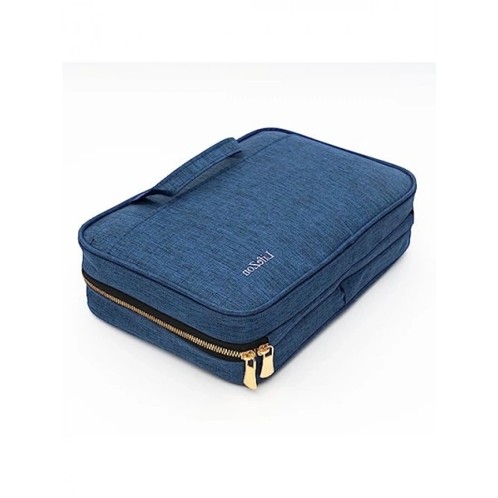Makyaj Seyahat Çantası - Organize Edici (Mavi)