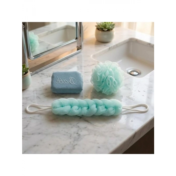 Makyaj ve Banyo Çantası Seti, 4 Parça, Su Geçirmez
