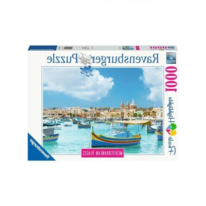 Malta Temalı 1000 Parça Puzzle, Eğlenceli Yapboz Deneyimi