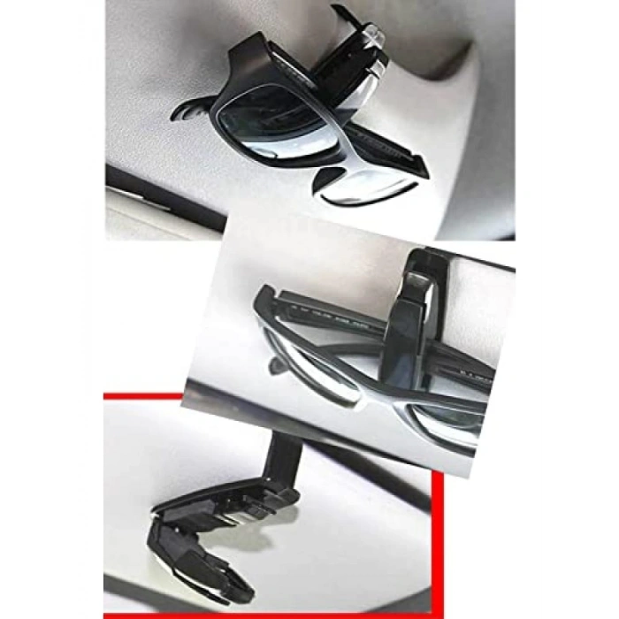 Mandallı Güneş Gözlük Tutacağı Klips