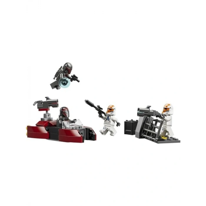 Mandalorian Kuşatması Savaş Paketi - 4 Minifigür ve 116 Parça