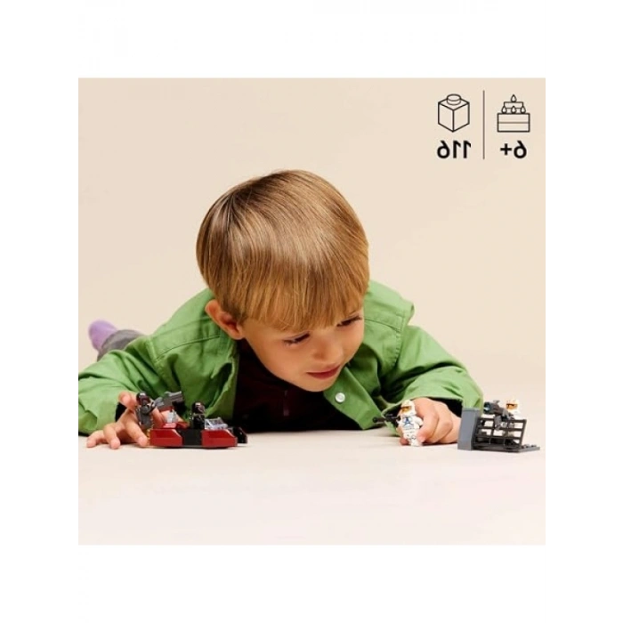 Mandalorian Kuşatması Savaş Paketi - 4 Minifigür ve 116 Parça