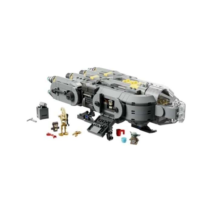 Mandalorian ve Grogu Anzellan Starship Yapım Seti, 701 Parça Eğlenceli Oyun