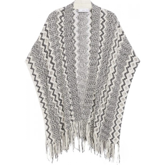 Mango Ajurlu Örgü Kaftan