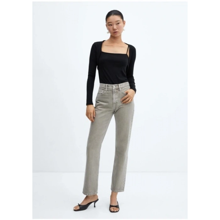 Mango Askılı Body ve Pamuklu Bolero