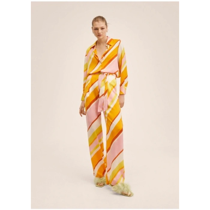 Mango Baskılı Pantolonlar