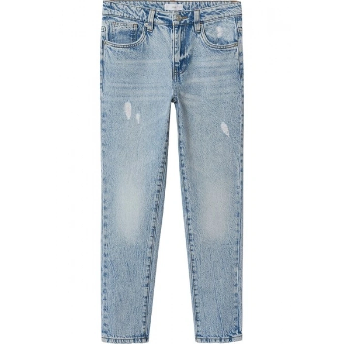 Mango Bilek Boyu Düz Kesim Jean