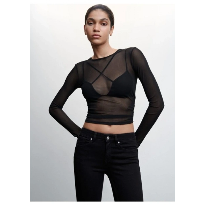 Mango Dar push-up jean pantolon