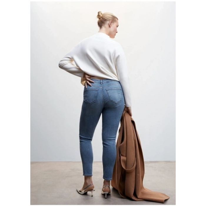 Mango Dar push-up jean pantolon