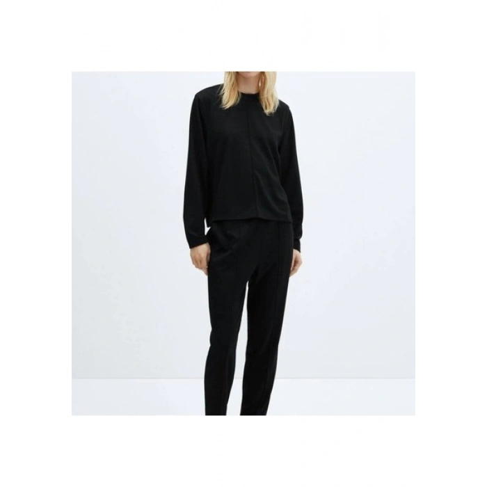 Mango Dekoratif Dikişli Sweatshirt