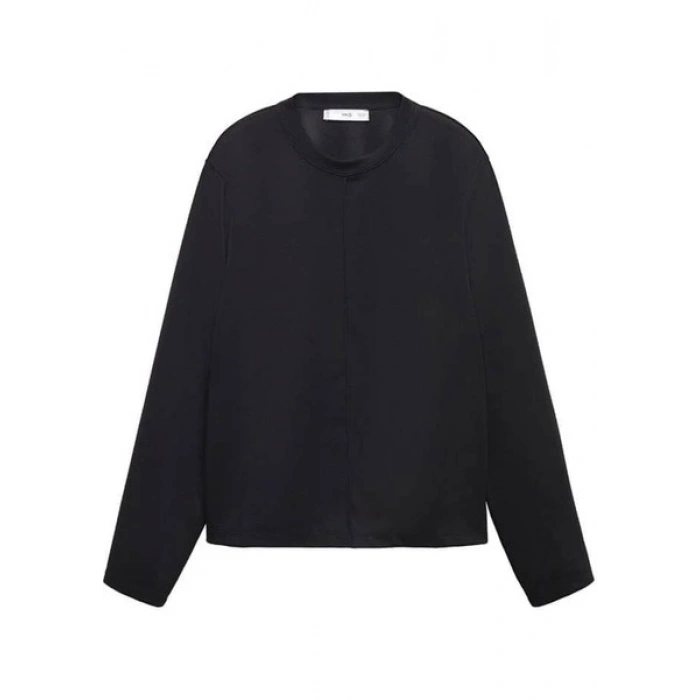 Mango Dekoratif Dikişli Sweatshirt