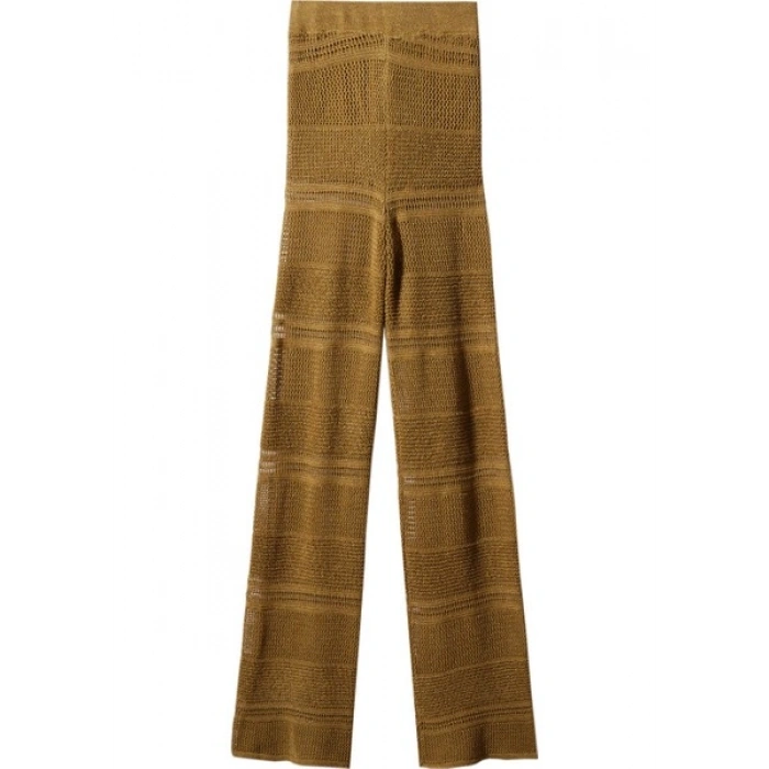 Mango Delikli örgü pantolon