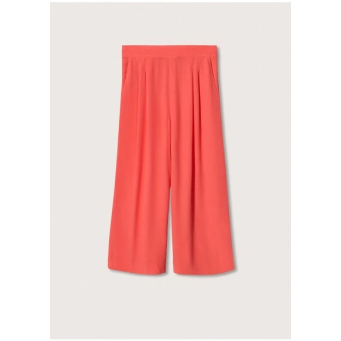 Mango Dökümlü Culotte Pantolon