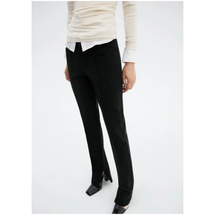 Mango Fermuarlı Paça Pantolon