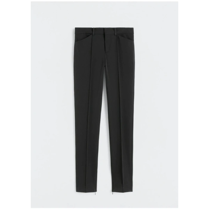 Mango Fermuarlı Paça Pantolon