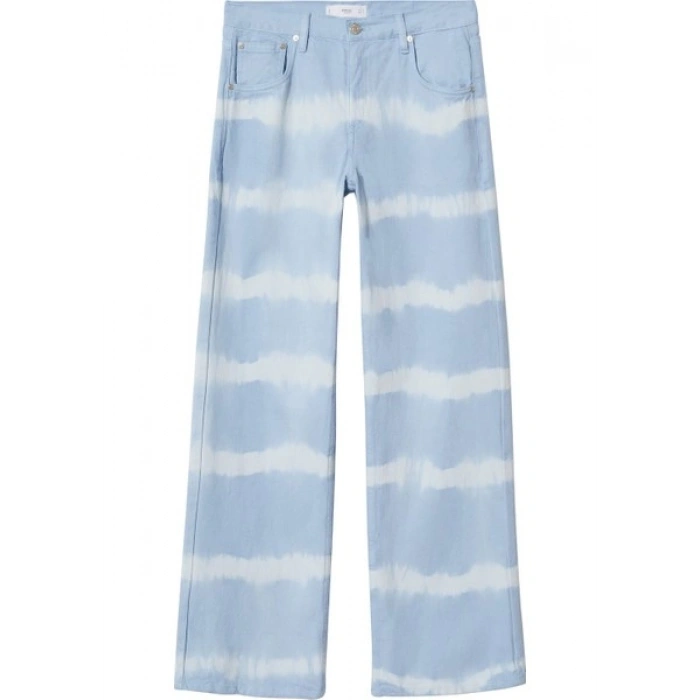 Mango Geniş Paça Batik Jean