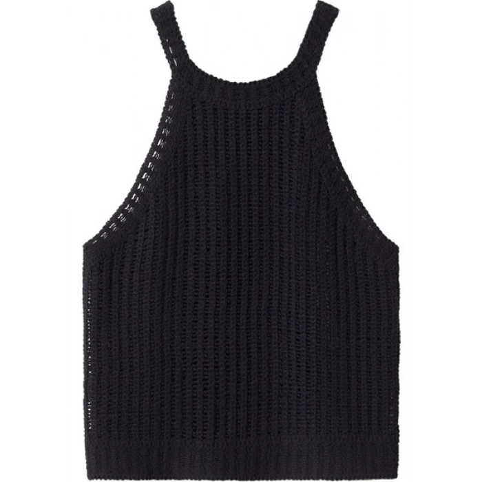 Mango Halter Yaka Örme Üst