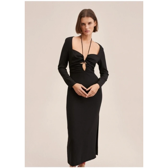 Mango Kesim Detaylı Elbise