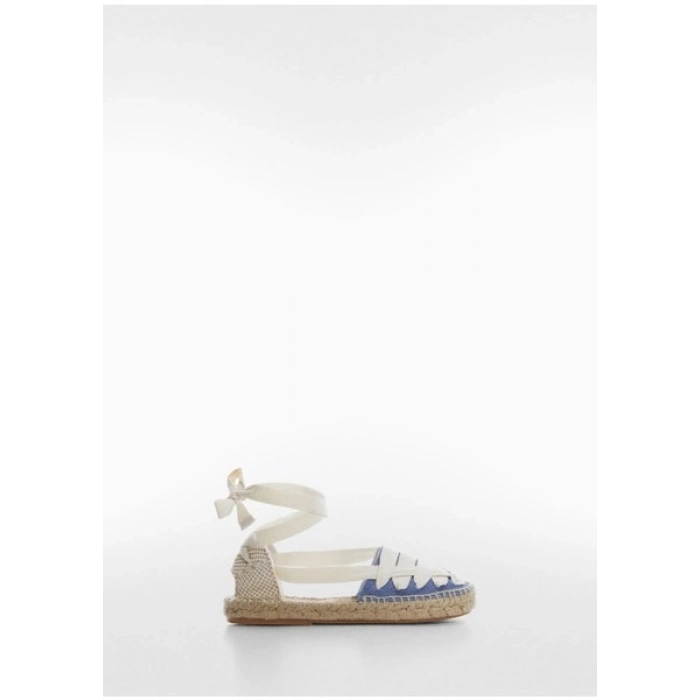 Mango Kids Bağlamalı Espadril Sandalet
