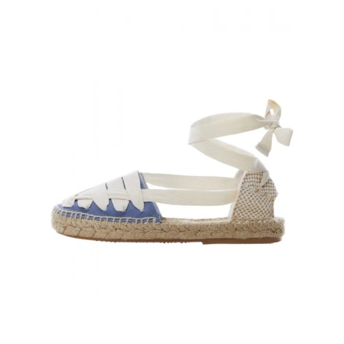 Mango Kids Bağlamalı Espadril Sandalet