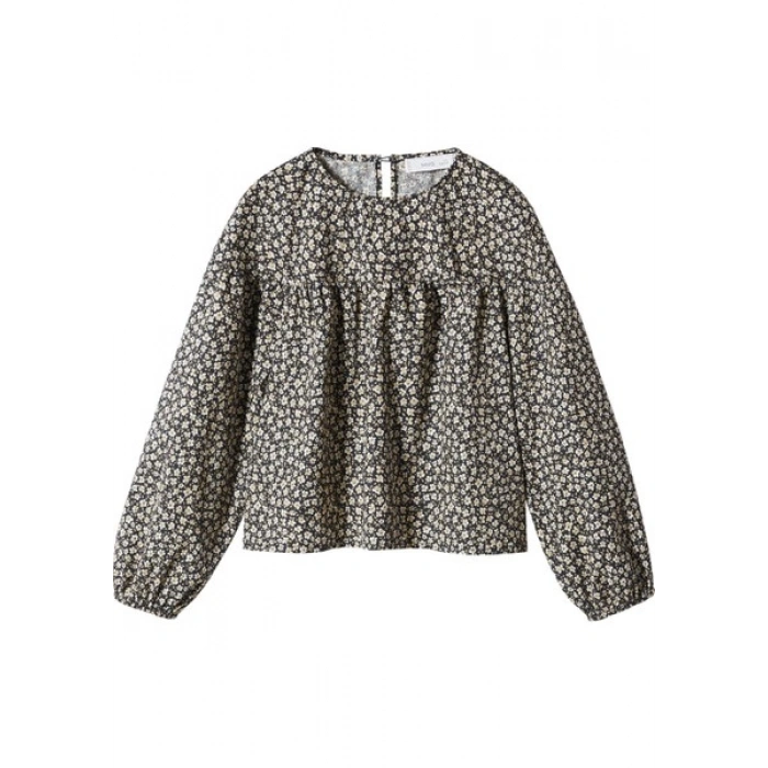 Mango Kids Çocuk Çiçek Desenli Bluz