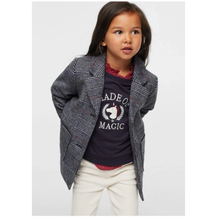 Mango Kids Kareli yaka kaban