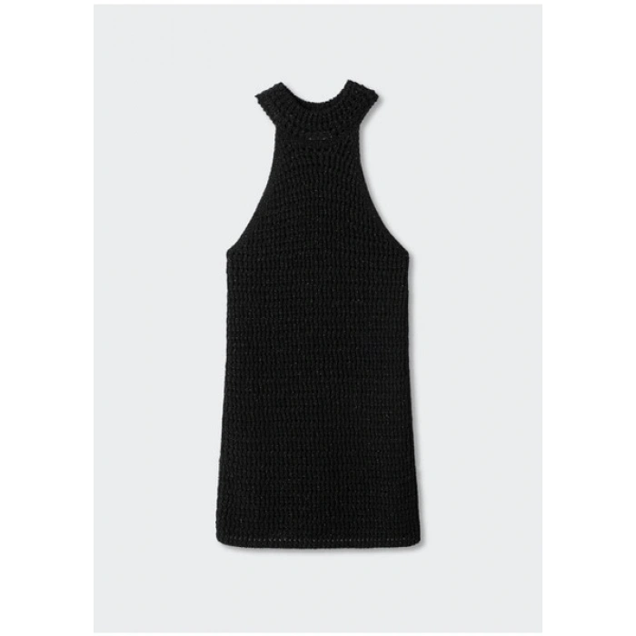 Mango Lurex Askılı Elbise