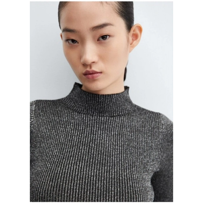 Mango Lurex Perkins Yaka Kazak