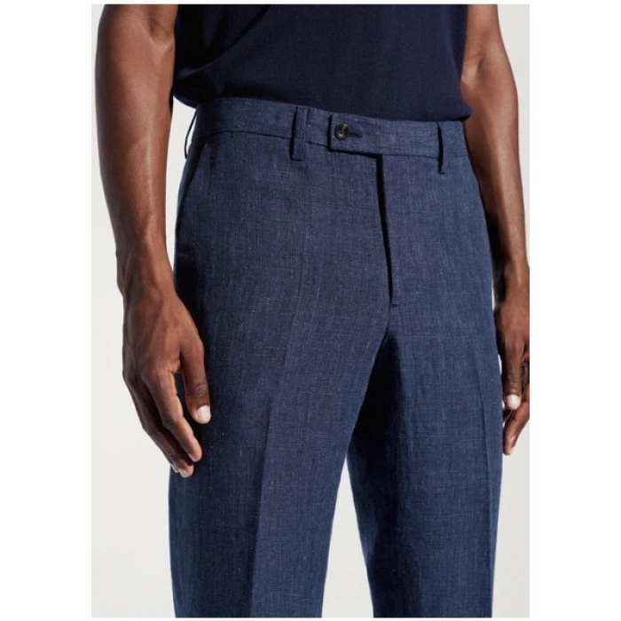 Mango Man %100 Keten Takım Elbise Pantolonu