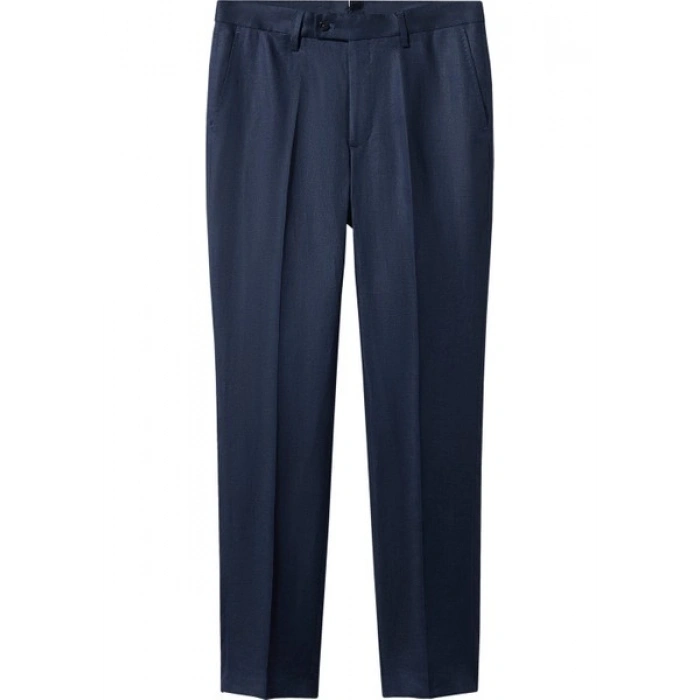 Mango Man %100 Keten Takım Elbise Pantolonu