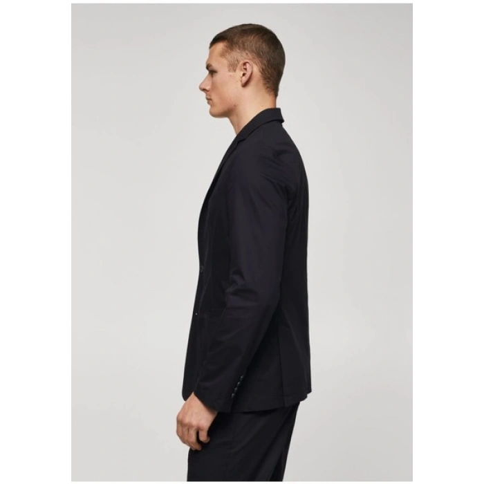 Mango Man Slim Fit Pamuklu Takım Blazer