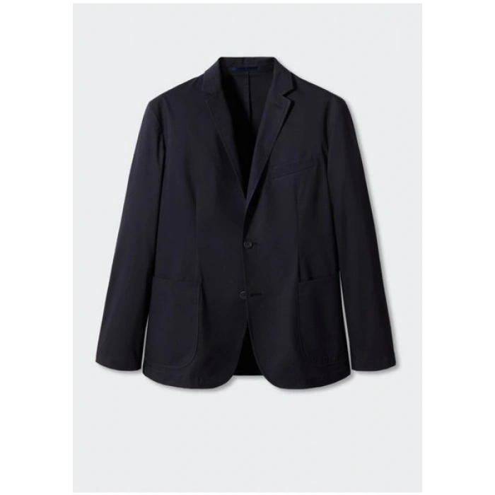 Mango Man Slim Fit Pamuklu Takım Blazer