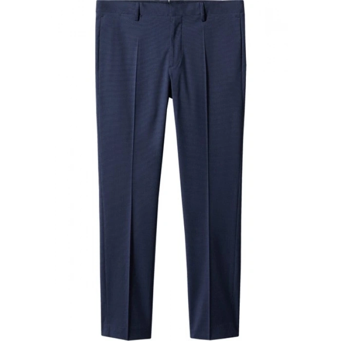 Mango Man Süper Slim Fit Baskılı Takım Pantolonu