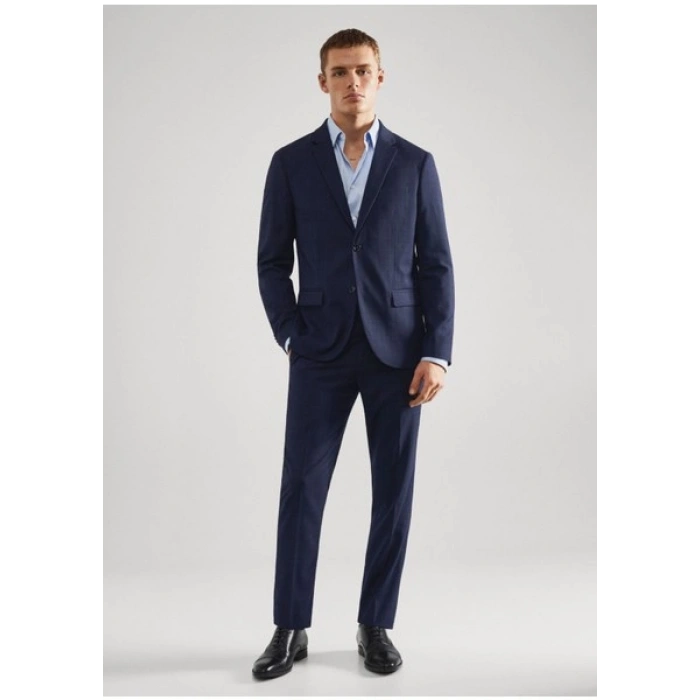Mango Man Süper Slim Fit Takım Elbise Pantolonu