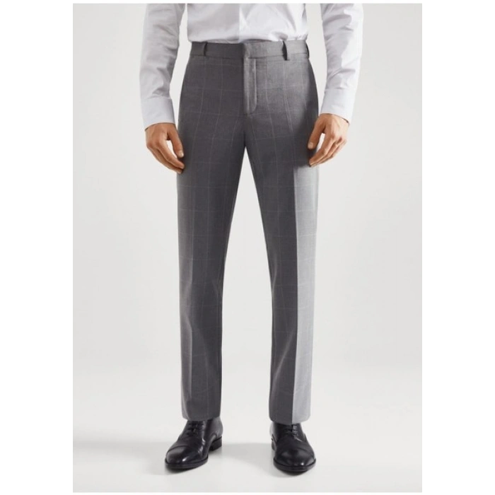 Mango Man Süper slim fit takım pantolonu